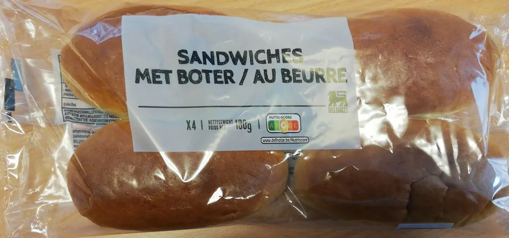 Sandwiches au beurre