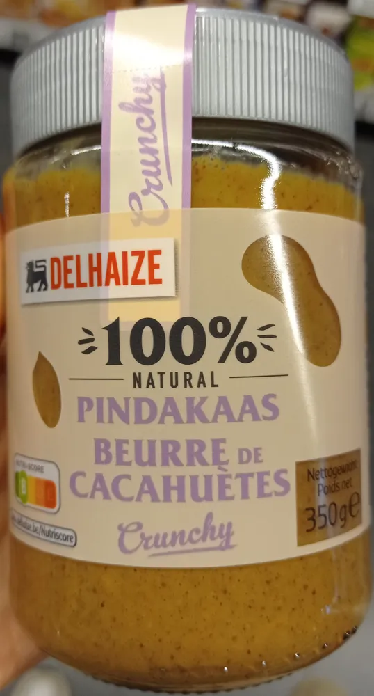 Beurre de cacahuètes crunchy