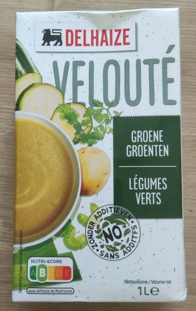 Velouté légumes verts