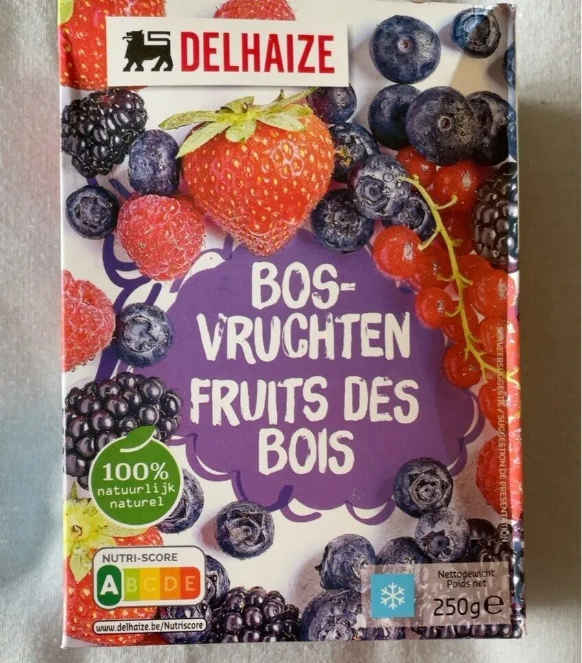 Fruits des bois surgelés
