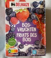 Fruits des bois surgelés