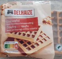 Gaufre aux œufs fourrage arôme noisette