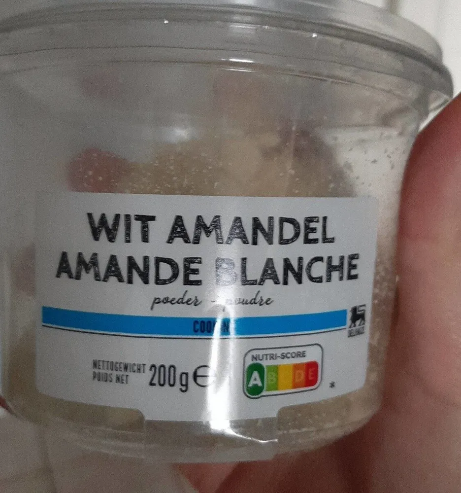Amande blanche en poudre