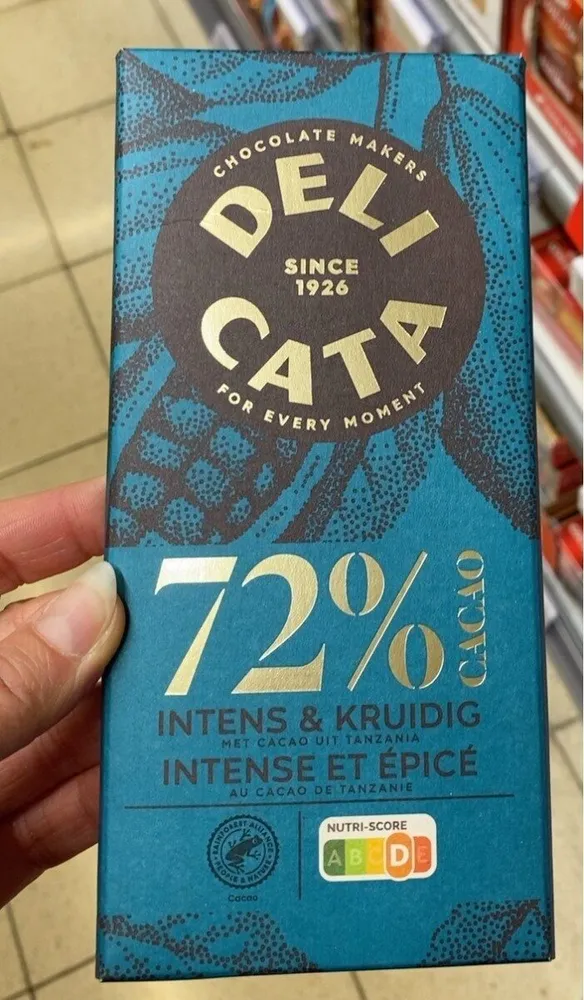 Intense et épicé 72%