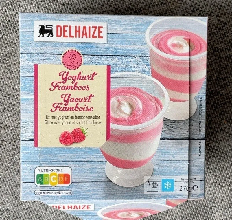 Yoghurt Framboos / Yaourt Framboise
