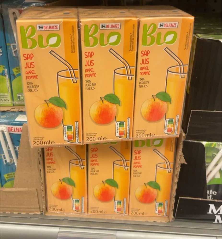 Jus de pomme bio
