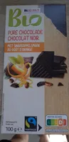 Chocolat noir gout orange