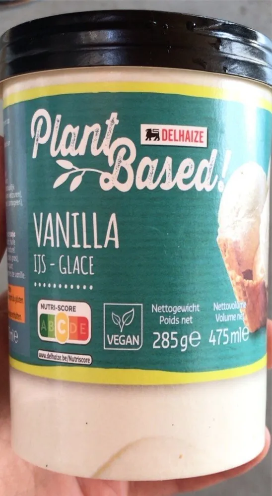 Glace vanille vegan