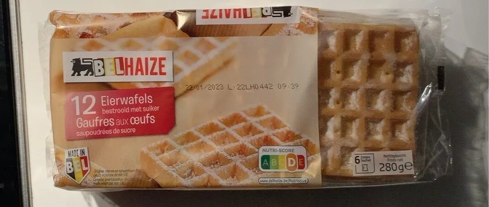 Gaufres aux œufs