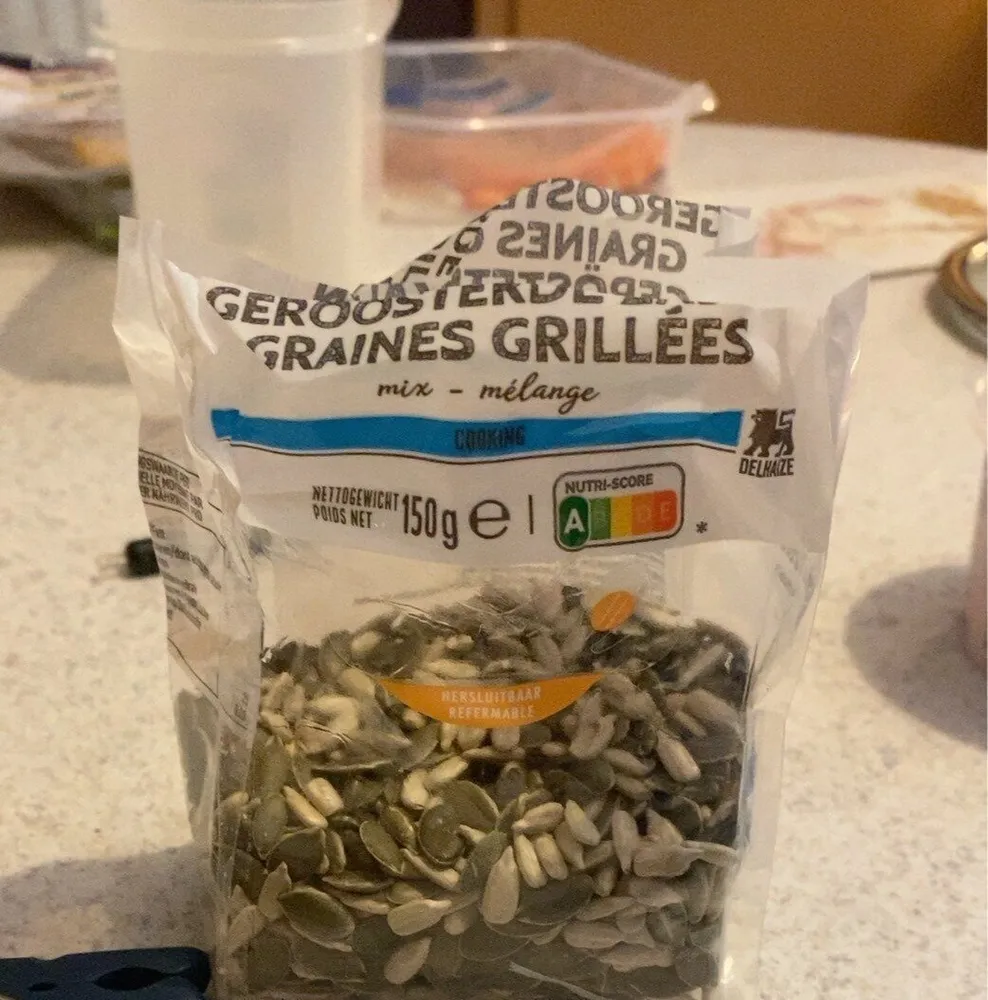 Graines grillées