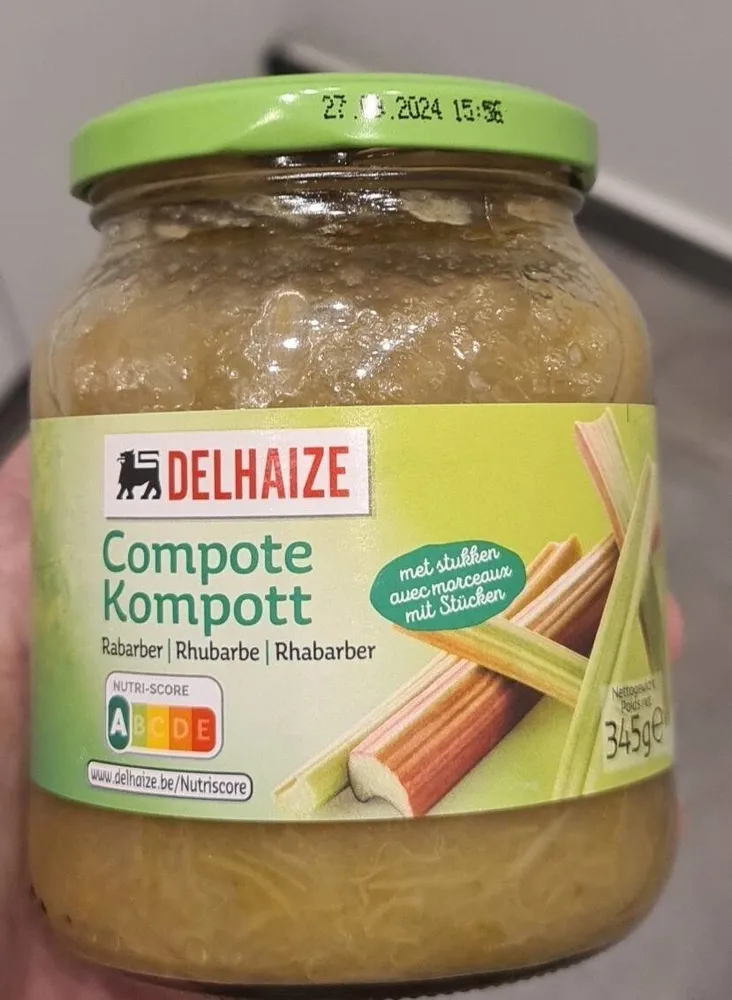 Compote Rhubarbe