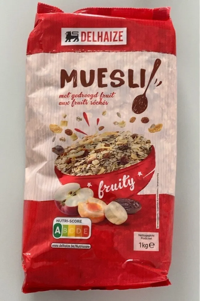 Muesli aux fruits séchés