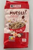Muesli aux fruits séchés