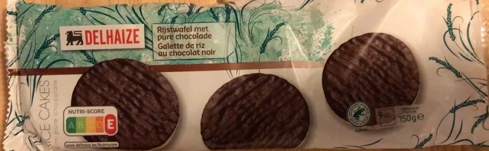 Rice Cakes au chocolat noir