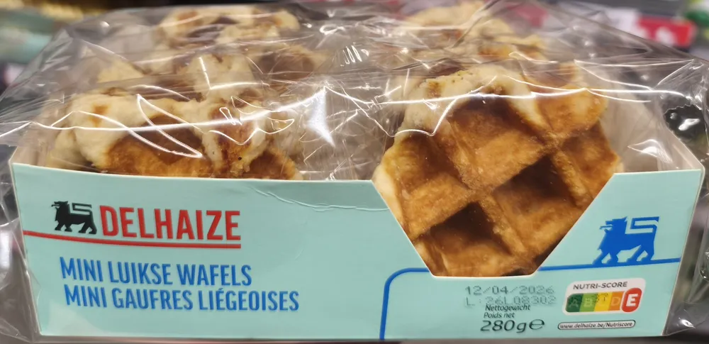 Mini gaufres liégeoises
