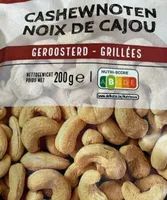 Noix de cajou grillées non salées