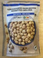 Noisettes grillées non salées