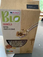 Granola fruits à coque bio