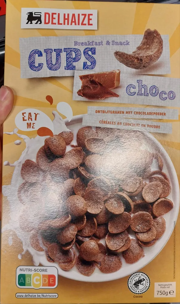 Delhaize Choco Cups