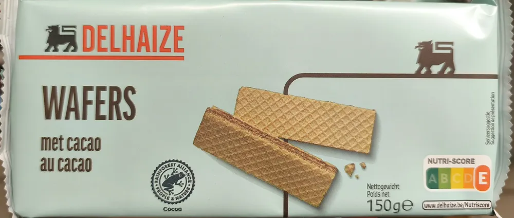 Wafers au cacao