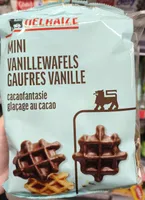 Gaufres vanille glaçage cacao