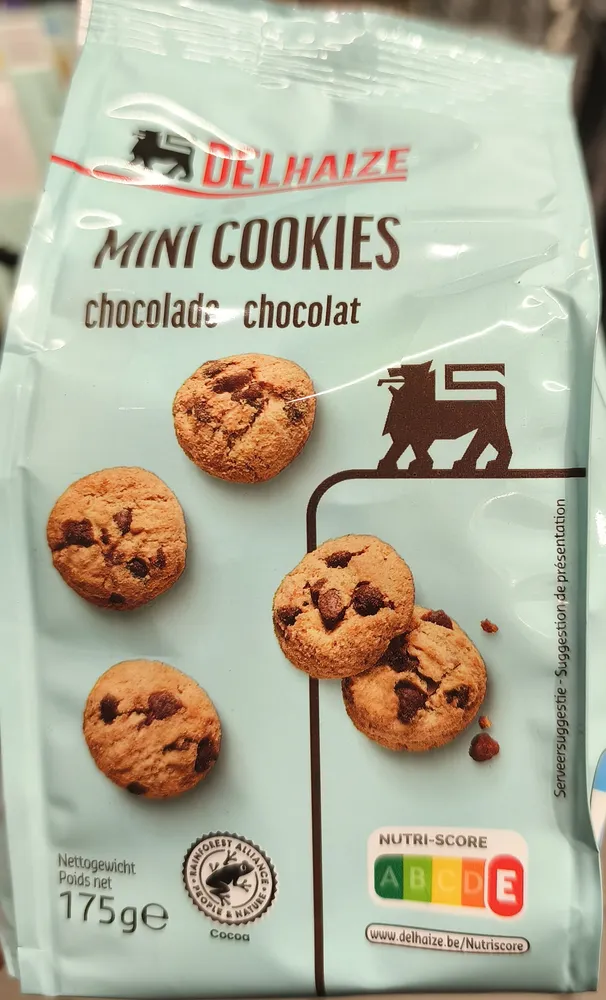 Mini cookies chocolat