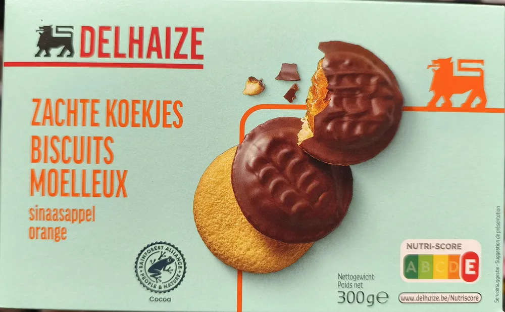 Biscuits Moelleux orange