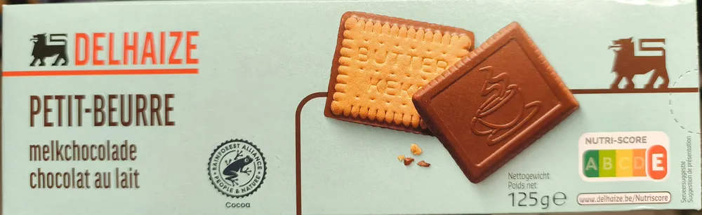 Petits-beurre chocolat au lait