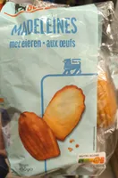 Madeleines aux oeufs