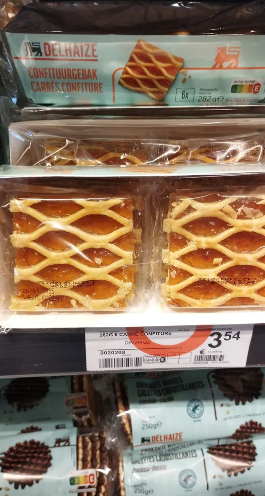 CONFITUURGEBAK CARRES CONFITURE