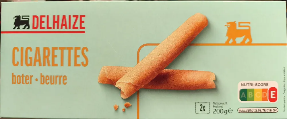 Cigarettes beurre