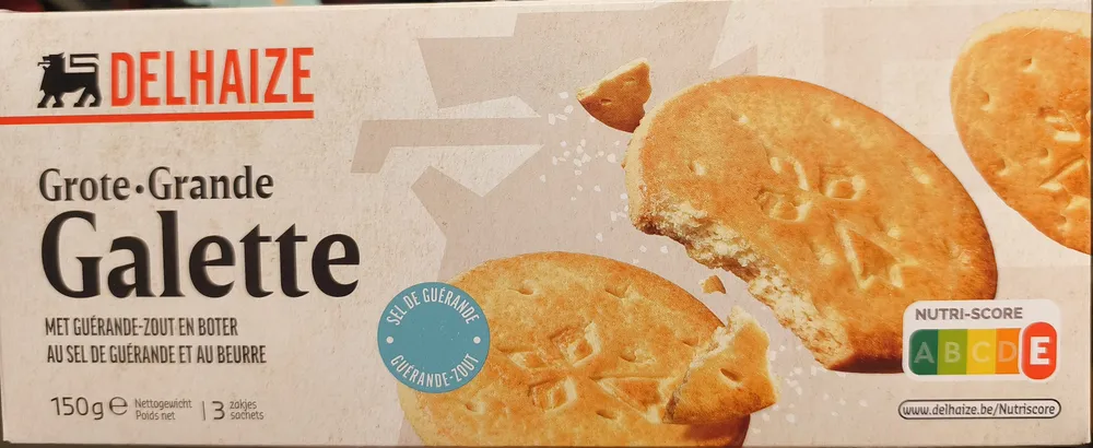 Galettes au sel de Guérande et au beurre