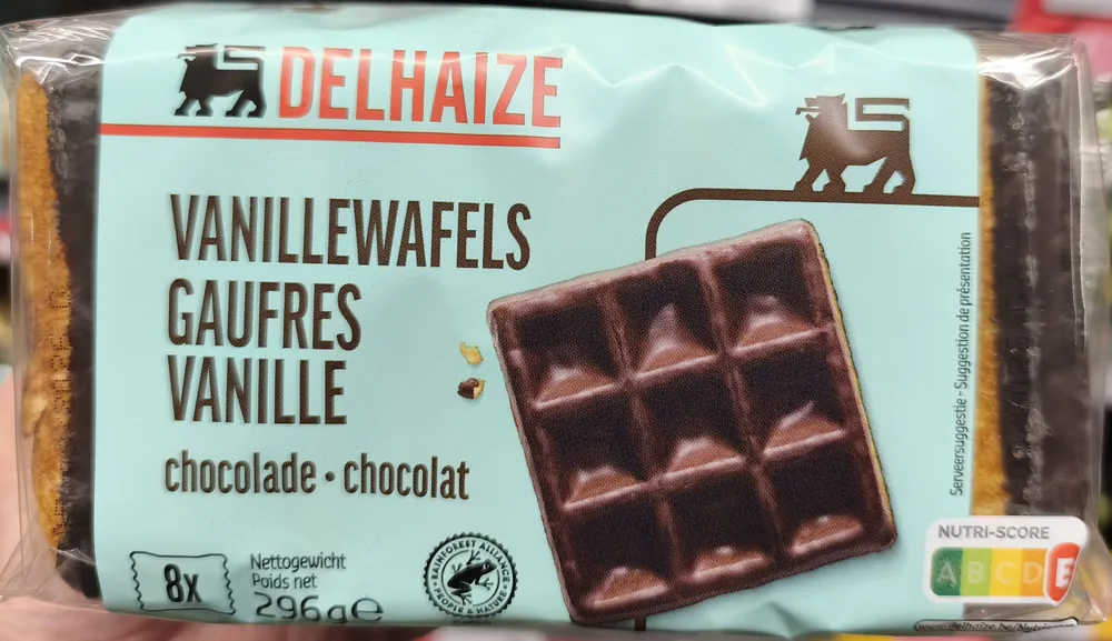 Gaufres vanille chocolat