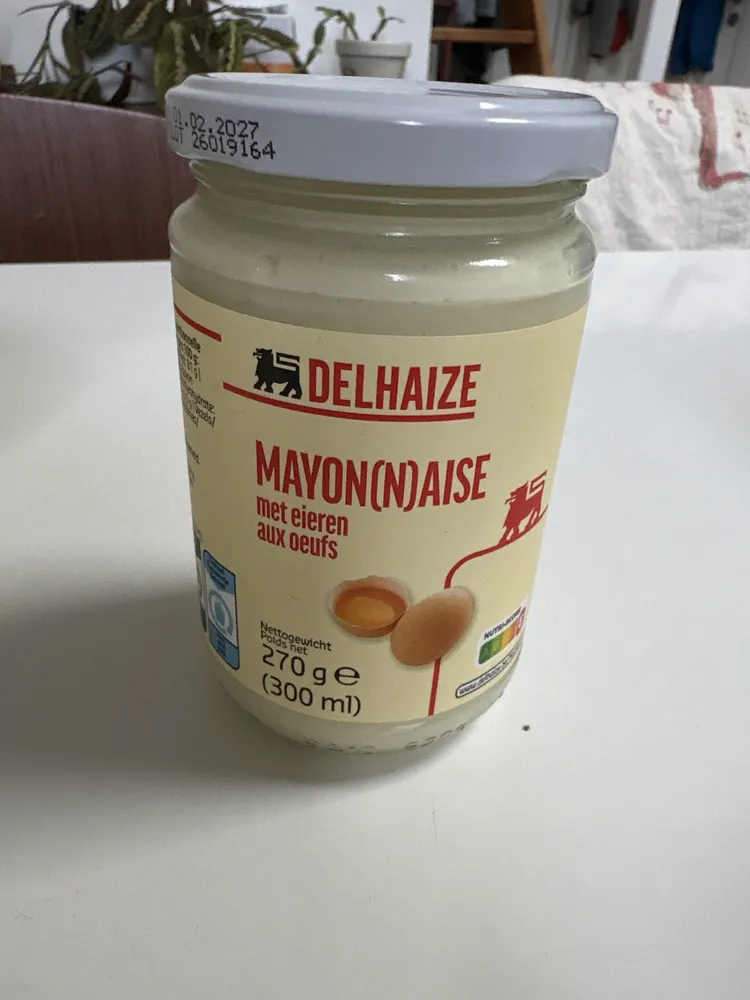 Mayonnaise met eieren / aux oeufs