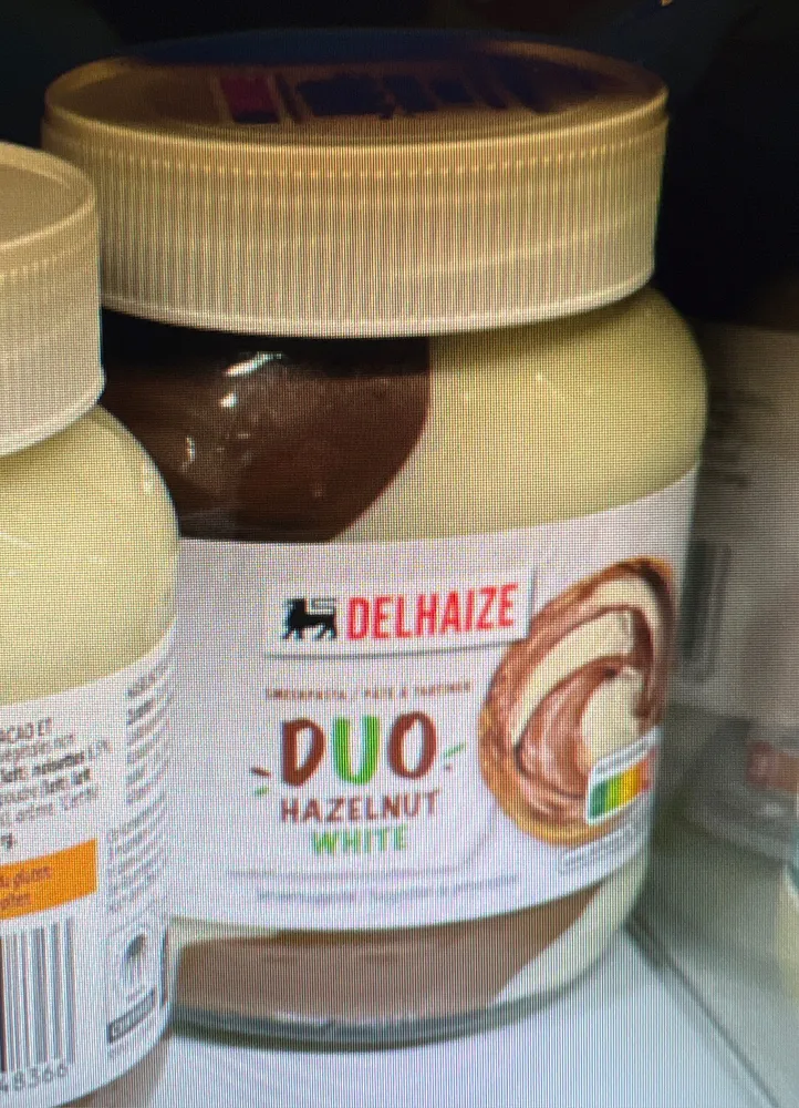 Pâte à tartiner duo hazelnut white