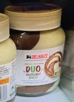 Pâte à tartiner duo hazelnut white