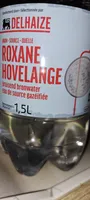 Eau de source gazéifiée