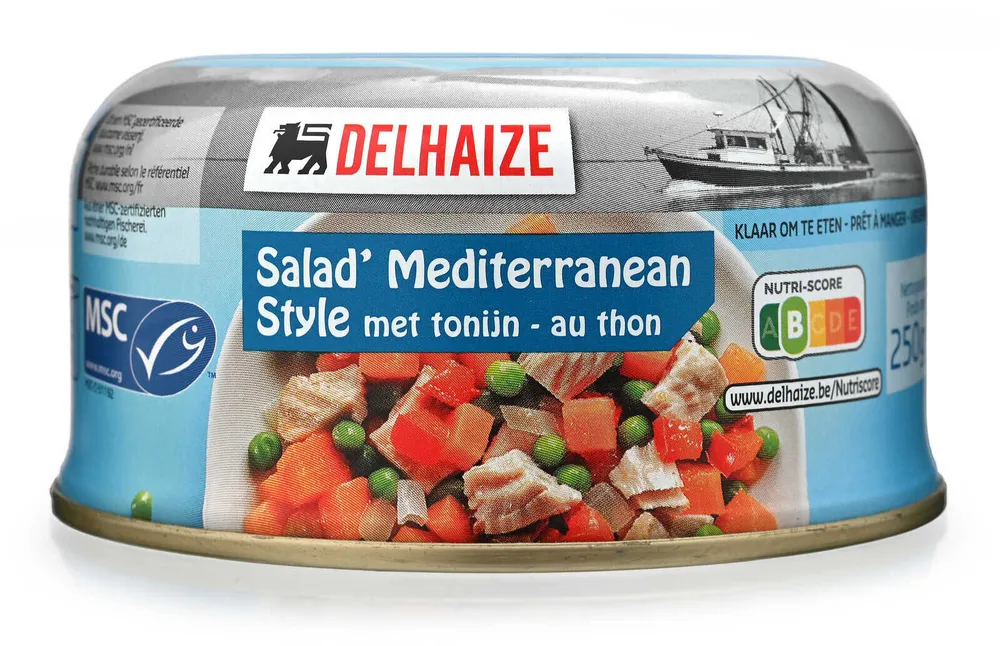 Salad’ Mediterranean Style met tonijn - au thon