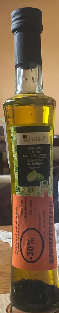 Olive Oil With Basilicum