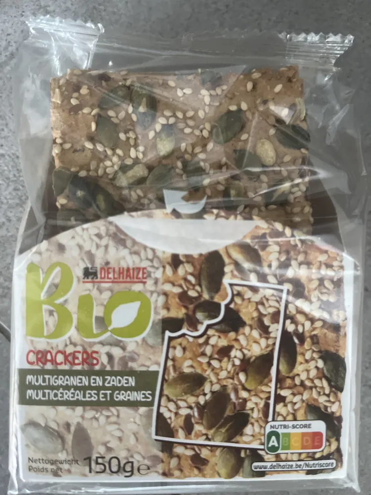 Bio Crackers Multigranen en zaden