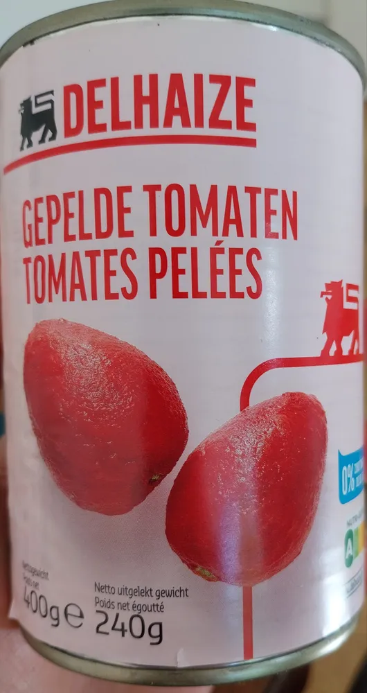 Tomates pelées