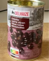 Olive noires dénoyautées