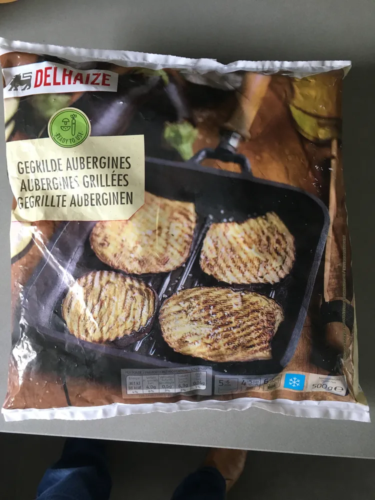 Aubergines grillées