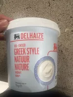 GREEK STYLE NATUUR NATURE yoghurt - yaourt