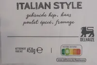 Italian Style Salad With Chicken & Cheese