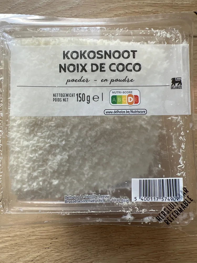 Kokosnoot Noix de Coco poeder - en poudre
