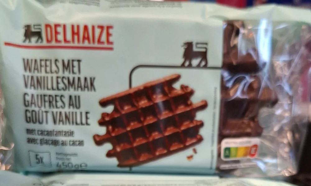 Vanilla chocolate wafel