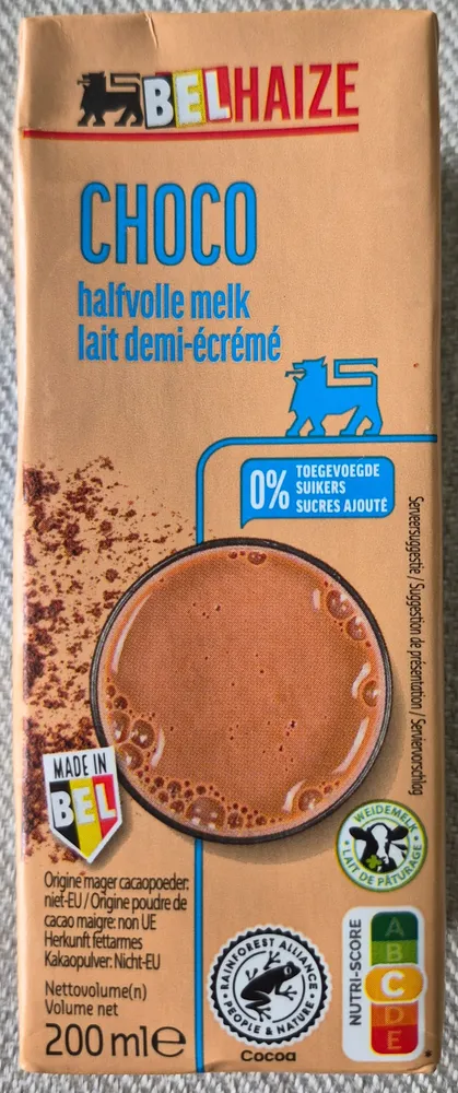 CHOCOLATE milk