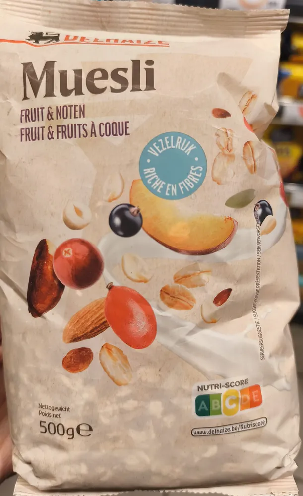 Muesli fruits & fruits à coque