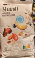 Muesli fruits & fruits à coque